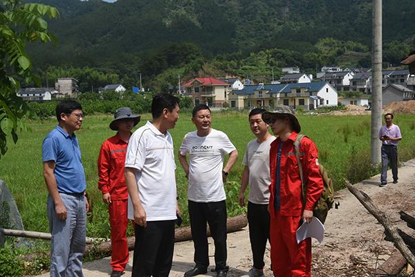 史俊赴潛山野外項目組開展安全檢查 強調地礦風險勘查開發并重
